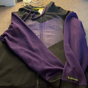 Disney Hawkeye Kate Bishop Character Zip Up Hoodie